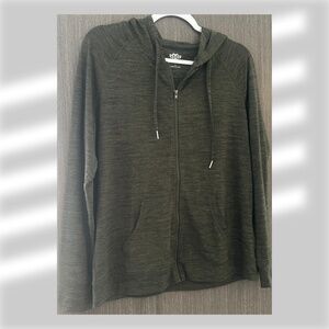Maurices Zip-Up Sweatshirt • Never Worn • Green • Size S
